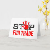 ストップ毛貿易 カード (黄色い花)