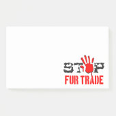 ストップ毛貿易 ポストイット (正面)