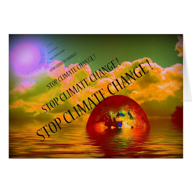 ストップ気候変動！ (正面横)