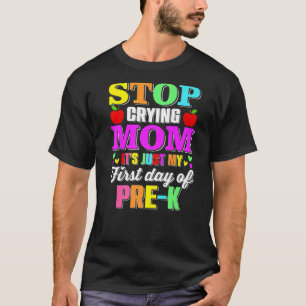 ストップ泣き叫びママK Kiより前の私の最初の日 Tシャツ
