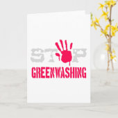 ストップ洗浄 カード (黄色い花)