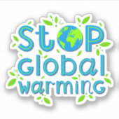 ストップ温化 シール (正面)