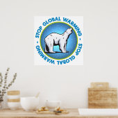 ストップ温化 ポスター (キッチン)