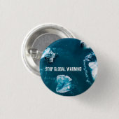 ストップ温化 缶バッジ (正面&裏面)