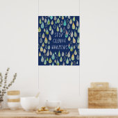 ストップ温救土 ポスター (キッチン)