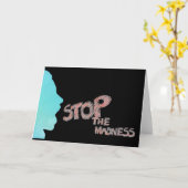 ストップ狂気 カード (黄色い花)