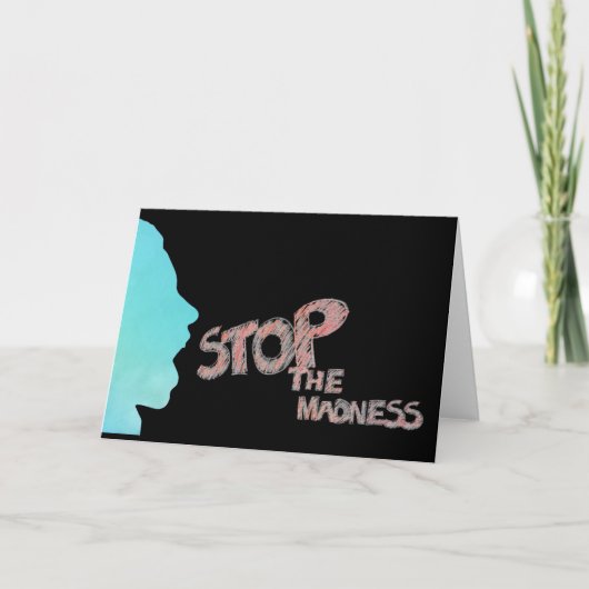 ストップ狂気 カード (正面)