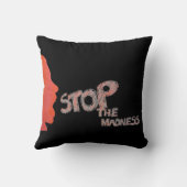 ストップ狂気 クッション (裏面)