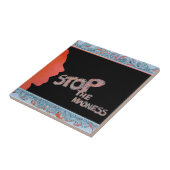 ストップ狂気 タイル (側面)