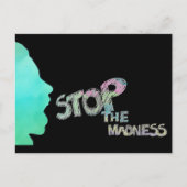 ストップ狂気 ポストカード (正面)
