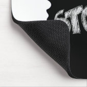 ストップ狂気 マウスパッド (コーナー)