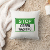 ストップ緑化兆候 クッション (ブランケット)