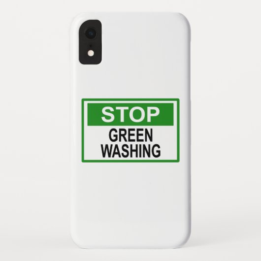 ストップ緑化兆候 Case-Mate iPhoneケース (裏面)