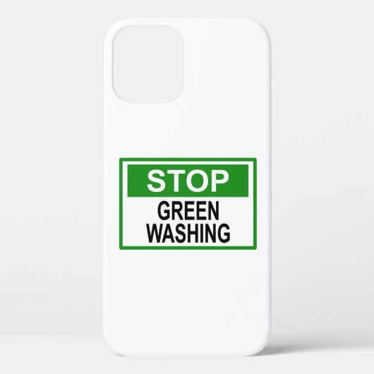 ストップ緑化兆候 Case-Mate iPhoneケース (裏面)