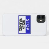 ストップ緑化兆候 Case-Mate iPhoneケース (裏面(横))