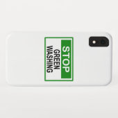 ストップ緑化兆候 Case-Mate iPhoneケース (裏面(横))