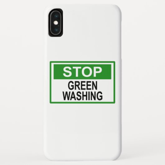 ストップ緑化兆候 Case-Mate iPhoneケース (裏面)