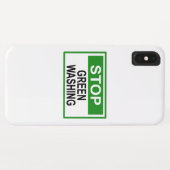 ストップ緑化兆候 Case-Mate iPhoneケース (裏面(横))