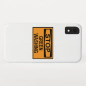 ストップ緑化兆候 Case-Mate iPhoneケース (裏面(横))