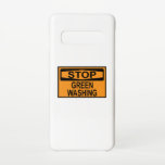 ストップ緑化兆候 SAMSUNG GALAXY S10ケース<br><div class="desc">グリーンウォッシングとは、マーケティングスピンの型枠で、グリーンPRとグリーンマーケティングを使って、団体や組織の製品や目的、政策が環境に配慮したものであることを国民に納得させようとするフレンドリー。</div>