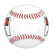 ストップ緑化標識(1) 野球ボール (正面)