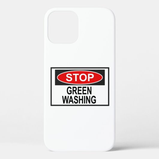 ストップ緑化標識(1) Case-Mate iPhoneケース (裏面)