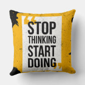 ストップ考える枕を始める クッション (裏面)