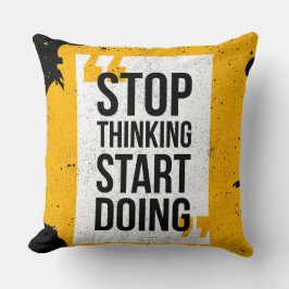 ストップ考える枕を始める クッション