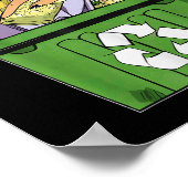 ストップ自然保護環境プロ ポスター (角)