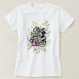 ストップ花の匂い Tシャツ