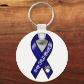 ストップ虐待 キーホルダー (正面)