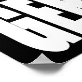 ストップ虐殺。抗議メッセージ。 ポスター (角)