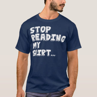 ストップ読おもしろい My T Tシャツ