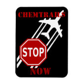 ストップ跡 マグネット (縦)