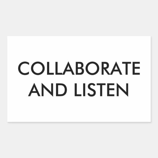 ストップ連携と共聞作 長方形シール (正面)