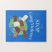 ストップ集団暴力手絡 ジグソーパズル (横)