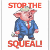 ストップ音 シール (正面)