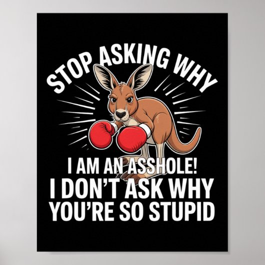 ストップ頼なぜ穴が開いているのか ポスター (正面)