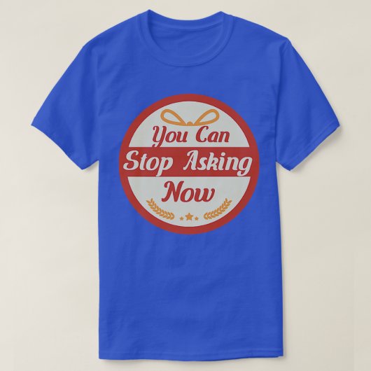 ストップ頼の皮肉な妊娠デザイン生まれたばかりの Tシャツ (デザイン正面)