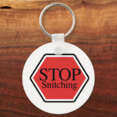 ストップ食 キーホルダー (正面)