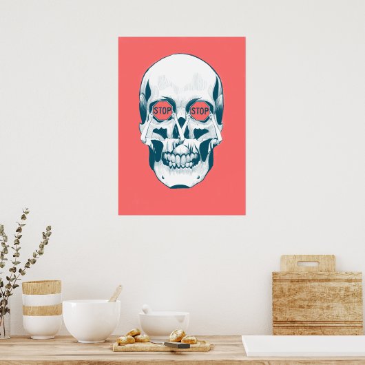 ストップ24年 ポスター (キッチン)