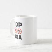 ストップ コーヒーマグカップ (正面左)