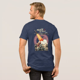 ストップ・ザ・ウォー（Ｄｋ．モード）｜メンズ・ラージ・スリーブ トライブレンドＴシャツ