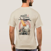 ストップ・ザ・ウォー (LTモード) | アダルト Tシャツ (裏面)