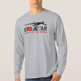 ストップ・ザ・ウォー (LTモード) | メンズ ロングスリーブ Tシャツ