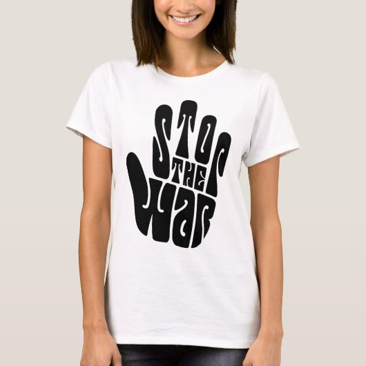 ストップ・ザ・ウォー Tシャツ (正面)