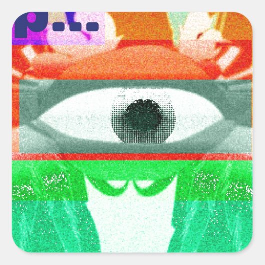 ストップ! スクエアシール (正面)