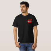ストップ・トーキング・ブロ - 大胆なアティチュードTシャツ トライ・ブレンド Tシャツ (正面フル)