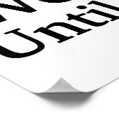 ストップ ポスター (角)