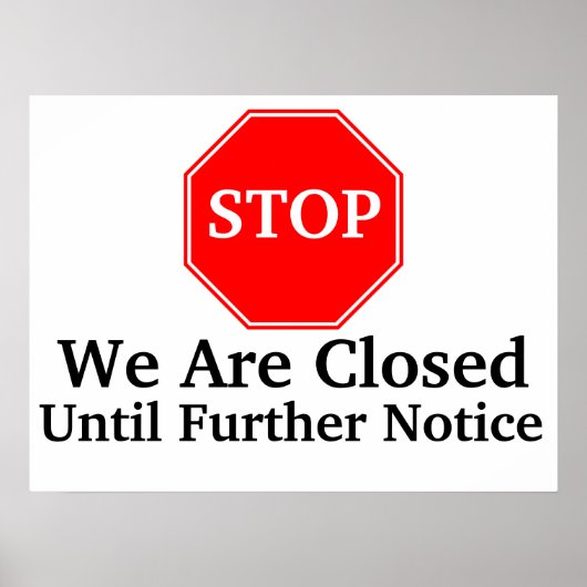 ストップ ポスター (正面)